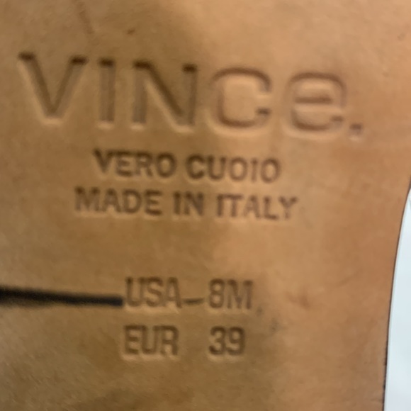 Vince sloped Wedges / Booties USA 8M EU 39 - Picture 6 of 6